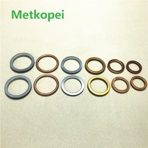 호환용 오토바이시트 뒷자리커버호환 배기 포트 유지 링용 오토바이 액세서리 파이프 가스켓 야마하 스즈, 04 D (10 pcs)