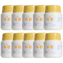 삼현제약 유황 150g 10개 식물 살충제 화학약품 원료 농약제조, 1개