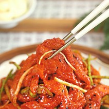 삭히지 않아 맛있는 셰프애찬 새콤달콤 홍어 야채무침 600g, 600g/캔