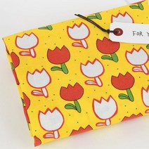 원단킹 면원단 20수 평직) R1595 빨간튤립 yellow (8513899)