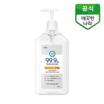 깨끗한나라 99.9% 클린 손소독겔, 575ml, 1개