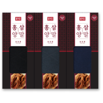 BYC 양말선물세트 3매입 장목 쇼핑백증정