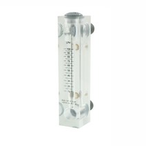 10-100lph 1/2 bspt 수나사 pmma 패널 유형 액체 플로트 유량계 제어 밸브가없는, 01 10-100LPH