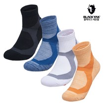 블랙야크 공용 100대명산 기능성 흡습속건 단목양말 알파인로우삭스 2BYSCX2903, 24, ORANGE