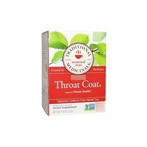 트레디셔널메디시널스 쓰로트 코트 허벌 티, 2g, 16개입