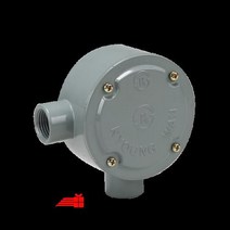 2방출 _16MM_환형노출BOX_주물_ㄱ자(89mm) A9AB, 상세페이지 참조