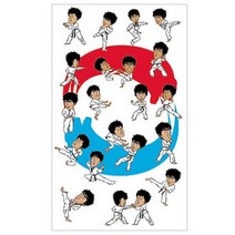 세모네모 스포츠태권도 4매X20개입 SS-120 스티커 - 2023968EA, 쿠팡 본상품선택