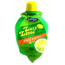 이태리 레이지 레몬 라임 농축 쥬스 200ml 2병 2종택, 라임2병