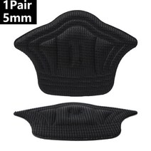 스포츠 신발에 대 한 6pcs 깔창 패치 뒤꿈치 패드 조정 가능한 크기 내마모성 발 쿠션 삽입 보호대 뒷면 스티커, 한개옵션1, 13 black 1pair