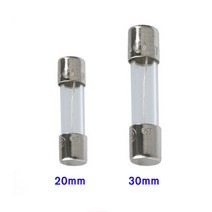 유리관 휴즈 20mm 30mm FUSE / 다양한 용량 / 퓨즈, 20mm/6A