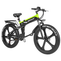 전기자전거 1000W 모터 산악 48V 눈 26×4.0 지방 타이어 전자 접이식, 1-협동사, 48V 12.8Ah 배터리