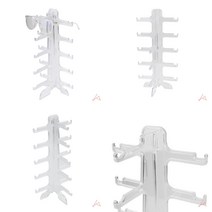 유디씨티 안경진열대 5단 투명 돋보기거치대 안경스탠드