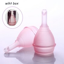 생리컵 생리컵추천 위생생리컵 배수 밸브가있는 용 실리콘 생리 컵 생리 수집기 슈퍼 소프트 여성 위생 기간 컵 안티 사이드 누출, m, 분홍색