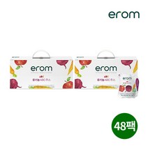 [이롬] () erom 유기농 ABC 주스 48팩, 2640ml, 48개
