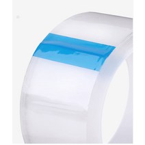 천막 보수 테이프 다목적 방수 누수 테이프 욕실 주방 싱크 청소 가능한 풀 몰드 증거, 50mm, 투명한, 5m