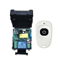 리모컨 찾기 433mhz AC 220 v 1 ch RF 무선 제어 스위치 수신기 송신기 조명 램프 전원 켜기 끄기, 01 433MHZ