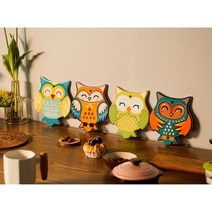 세라믹 플라워 냄비받침 주방 인테리어용 자취생 부엌 음식점 냄비받침대, 냄비받침 카페 커피벤티, 냄비받침 카페 커피벤티