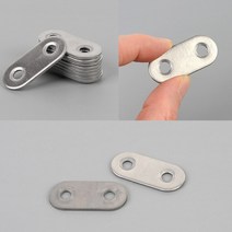 일자형 평철 36MM X 10P 다목적 연결 보강재 가구 리폼 제작 스테인리스 재질 보강철물 꺽쇠 일자형평철