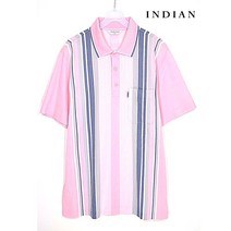 빈티지/ 인디안 카라티/남성M/골프/반팔/티셔츠/1441b1