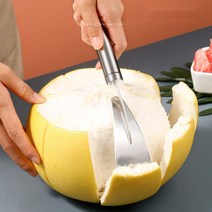 자몽칼 오렌지칼 위생적인스테인레스 자몽껍질까는칼 오렌지껍질벗기는칼, 18cm