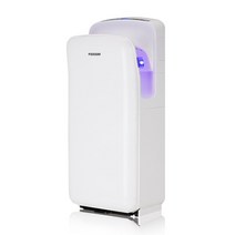 핸드드라이어 손건조기 화장실 욕실용 양면 제트 수직 벽걸이 고속 타입 자동 감지, 5.WHITE - AU