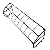 발코니 베란다 화분 걸이대 난간 덮개 랙 진열대 거치, 빗장틀 100x20cm