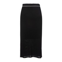 베스띠벨리 사선 라인 밴딩 롱 스커트 BESAE2309