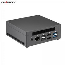 Chtreey AN1 AMD Ryzen R3 R5 R7 미니 PC 베가 8 /10 그래픽 3x4K 출력 데스크탑 게임용 컴퓨터 Nvme SSD 지원 windows 11, Althlon 3150U, EU, 16GB 512GB SSD