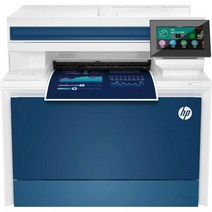 HP Color LaserJet Pro MFP 4301fdw 무선 프린터 인쇄 스캔 복사 팩스 빠른 속도 쉬운 설정 모바일 고급 보안 소규모 팀에 적합 흰색 16.6 x 17.1, New version