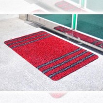 BFX113849매직크린 잔디 현관매트 48x78cm 레드