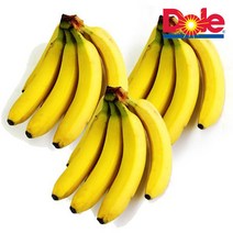 (dole) 정품 바나나 3kg내외(2다발), 1box, 3kg