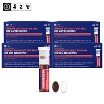 종근당 이뮨 듀오 멀티 비타맥스 4박스 물없이 마시는 액상 비타민 샷, 단품, 단품