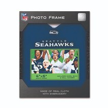 MasterPieces NFL 시애틀 시호크스 10.2 x 15.2cm(4 x 6인치) 유니폼 사진 데님 청바지 액자, Seattle Seahawks