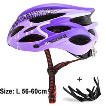 여성 자전거 헬멧 핑크 매트 사이클링 인 몰드 Casco Bicicleta hombre MTB 스포츠 보호 CE Ciclismo, l, D-656-purple