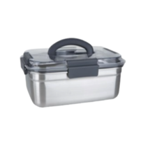 인콕 스텐모어 밀폐용기 세트 20호, 5세트, 용기 2600ml x 2개