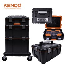 KENDO 이동식 시스템 공구함 소형 중형 대형 카트 ( 개별판매 )