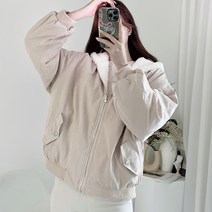 제이에이치 리버시블 밍크 퍼 후드 집업 후리스 패딩 점퍼