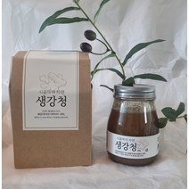 수제 생강청 서산 생강차 생강청원액 100 % 진저라떼 생강라떼 400g, 400g 1병, 1개