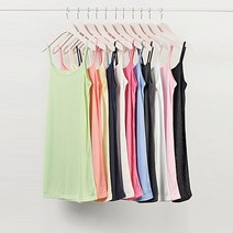 빅사이즈사랑해요 0018L105 심플 롱 끈 나시 IN