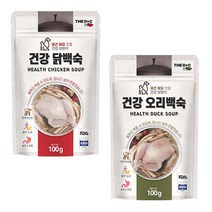 더독 건강 보양식 100g 2종 닭백숙/오리백숙, 오리백숙 100g