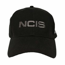 CBS NCIS 깃발 달린 특수 요원 모자 - 블랙 위에 보이는 Leroy Gibbs 공식