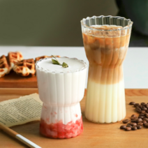 이든 홈카페 성화 내열유리컵 아이스커피잔 2종, 성화유리컵 450ml