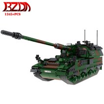 레고 호환 xingbao ww2 군사 기술 탱크 mammut 트럭 로켓 대포 장갑차 모델 세트 빌딩 블록 moc 벽돌 소년, 상자 없음 1345 개