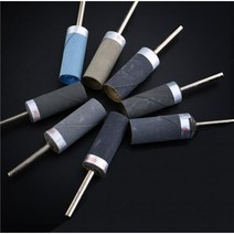 금속 공예 세공 금 보석 연마용 사포 그라인딩 로드 2.35mm 생크 전기 회전 도구 액세서리 20 개, 5000 GRIT