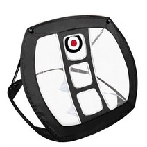 토리마켓 골프 스윙 연습망 그물망 팝업 골프 치핑 네트 실내 및 실외 타격 매트 공 뒤뜰 연습 스윙 게임, 06 라벤더