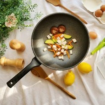 리빙몬 PFOA프리 플라즈마 용사 코팅 인덕션 궁중팬 웍 30cm, 단품