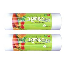 그린하우스 위생롤백 특대형 35 x 45 cm 500p, 500매, 2개