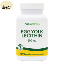 JHC[미국직구/구매대행] NaturesPlus 난황 난황유 난유 레시틴 600mg 180캡슐 1병, 1통, 180정, 180정