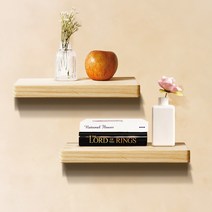 무지주 원목 벽선반 무도장 300x150, 초코블랙