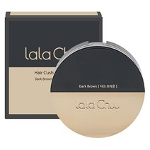 라라츄 헤어쿠션 마스터 다크 브라운 본품 흑채 새치커버 염색 헤어메이크업, 9g, 1개, 다크브라운